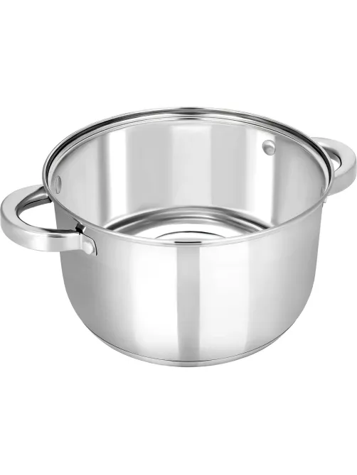 Кастрюля нерж Rondy 3,9л , D=21,5cм, SH07393