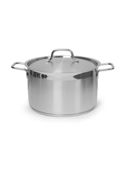 Кастрюля 5л нерж.тройное дно d=235 h=130,с кр.,серияSatin LUXSTAHL кт3156