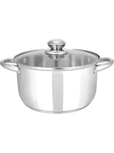 Кастрюля нерж Greta 2,5л , D=19cм, GS02253