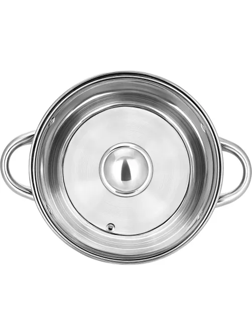 Кастрюля нерж Greta 2,5л , D=19cм, GS02253