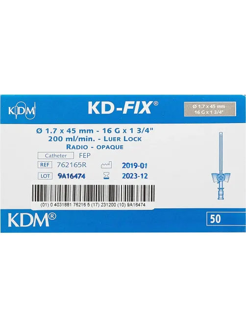 Катетер внутривенный с доп.портом G16 KDM 50шт/уп