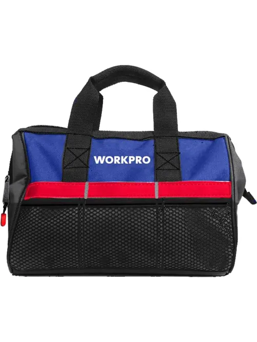 Сумка с широким клапаном 45х29х32см 6 карм WORKPRO (WP281002)