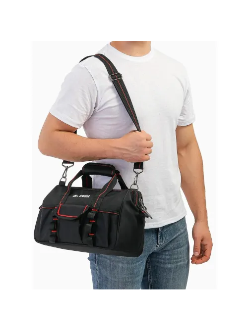 Сумка для инструмента с ремнем 36х15х23 Dr.IRON (DR1004)