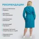 Халат жен у01 ДР бирюз 88-92/158-164