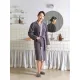 Халат Махровый Мужской Комус DELRAY Кимоно антрацит, L-XL, 300 гр/м2