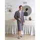 Халат Махровый Мужской Комус DELRAY Кимоно антрацит, L-XL, 300 гр/м2