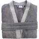 Халат Махровый Мужской Комус DELRAY Кимоно антрацит, L-XL, 300 гр/м2
