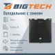 Холодильник BigTech FD46B, однокамерный, с замком, черный