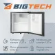 Холодильник BigTech FD46B, однокамерный, с замком, черный