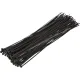 Хомут стяжка нейлоновая Topfort 4х300 (3,6х300 мм) чёрный 100 шт/уп