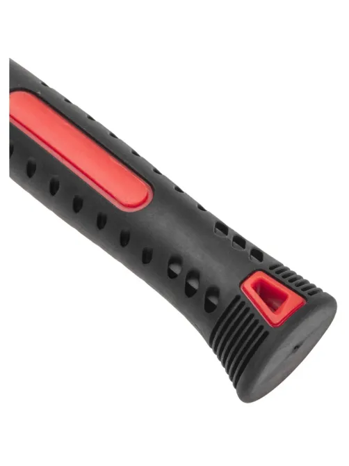 Киянка резиновая 450 г, черно-бел резина, фиберглас. рук. KRANZ KR-12-8153