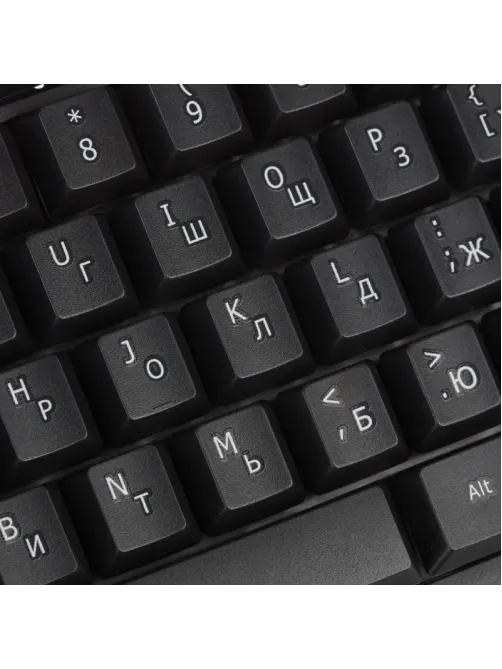 Клавиатура C-KB3031 черная, USB, 104кн BT-JKB-002/C-KB3031