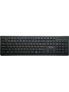 Клавиатура Smartbuy Slim 206 провод мультимедийная USB чер (SBK-206US-K)/20