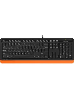 Клавиатура A4Tech Fstyler FK10 черный/оранжевый USB