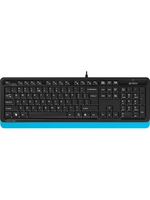 Клавиатура A4Tech Fstyler FK10 черный/синий USB