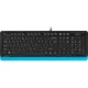 Клавиатура A4Tech Fstyler FK10 черный/синий USB