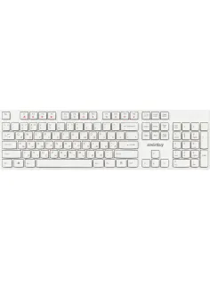 Клавиатура Smartbuy ONE 238 проводная мультимедийная USB белая (SBK-238U-W)