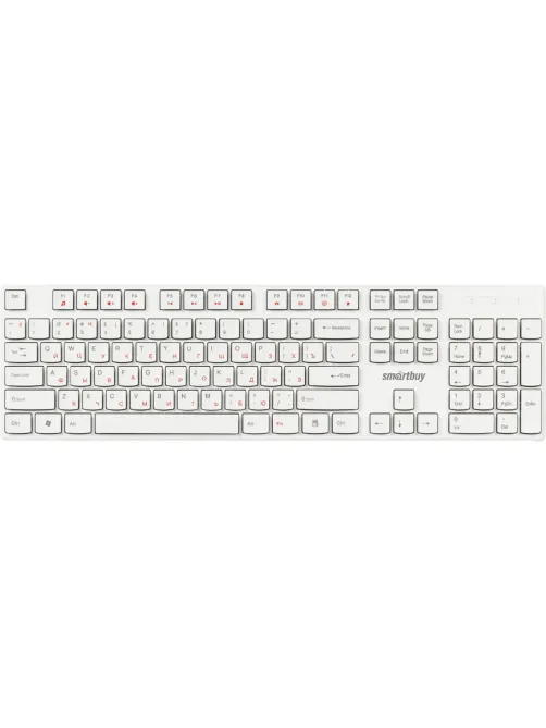 Клавиатура Smartbuy ONE 238 проводная мультимедийная USB белая (SBK-238U-W)