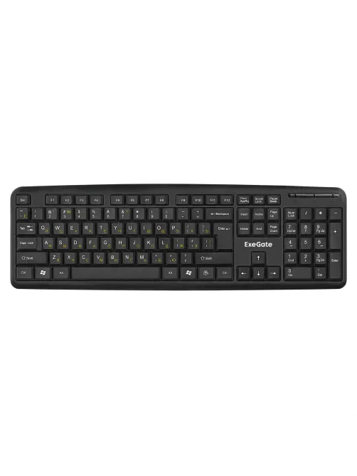 Клавиатура ExeGate LY-331L черный USB Color box