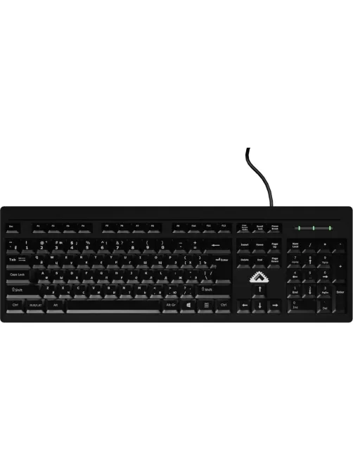 Клавиатура проводная БЕШТАУ КЛ104РУ 104 клавиши, USB, 1,8м, KЛ104PY/TВ