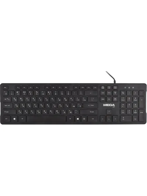 Клавиатура C-KB002 черная, USB, 104кн BT-JKB-001/C-KB002