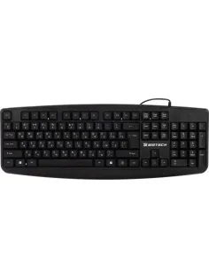Клавиатура E-KB721 черная, USB, 104кн BT-JKB-003/E-KB721