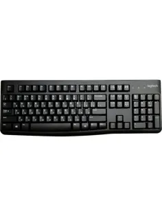 Клавиатура Logitech USB K120 ANSI EN/RU BLACK (920-002583)