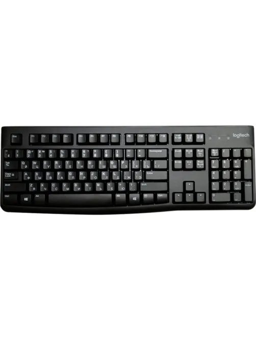 Клавиатура Logitech USB K120 ANSI EN/RU BLACK (920-002583)