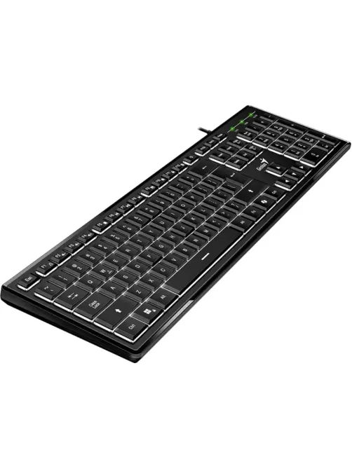 Клавиатура Genius проводн. SlimStar 820 черный