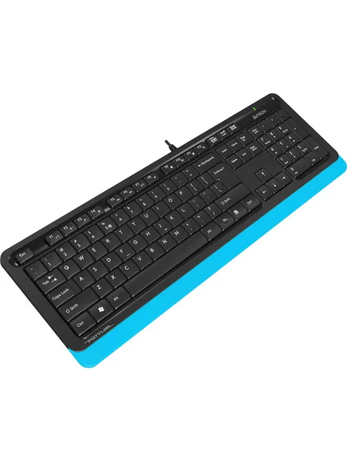 Клавиатура A4Tech Fstyler FK10 черный/синий USB