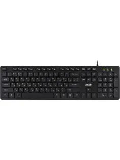 Клавиатура Acer OKW122 черный USB (ZL.KBDEE.00C)
