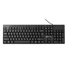Клавиатура Oklick 125M черный USB Multimedia (1678108)