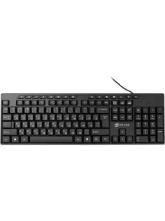 Клавиатура Oklick 125M черный USB Multimedia (1678108)