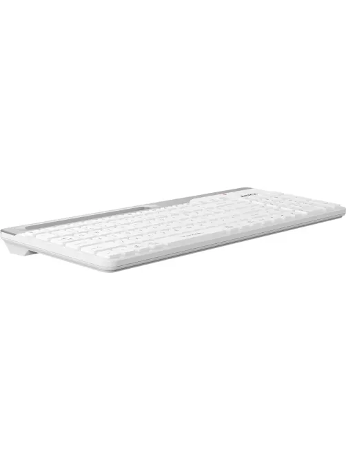 Клавиатура A4Tech Fstyler (FBK25 WHITE) белый/серый USB беспроводн/BT/Radio