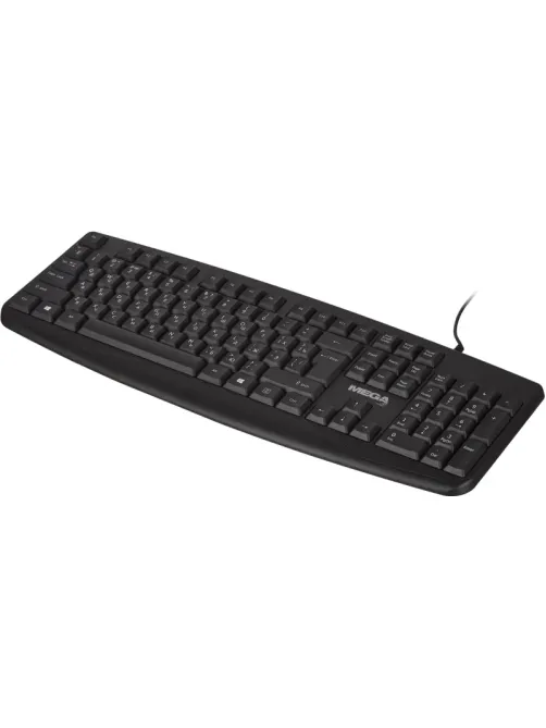 Клавиатура E-KB721 черная, USB, 104кн BT-JKB-003/E-KB721