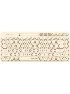 Клавиатура A4Tech Fstyler FBK36C AS бежUSB беспр.BT/RadioSlimMultim 2010369