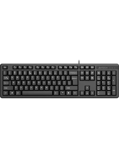 Клавиатура A4Tech KK-3 черный USB KK-3 USB (BLACK)