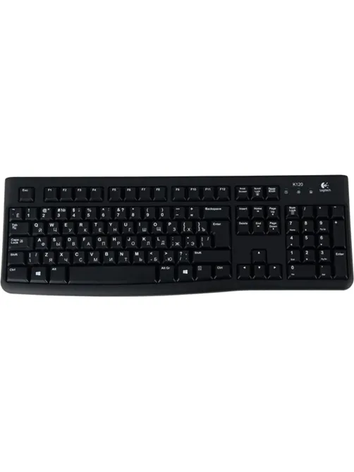 Клавиатура Logitech Keyboard K120 For Business Black USB (920-002522)