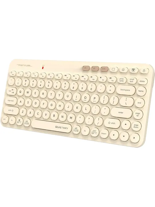 Клавиатура A4Tech Fstyler FBK36C AS бежUSB беспр.BT/RadioSlimMultim 2010369
