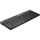 Клавиатура A4Tech Fstyler FK25 черный USB slim