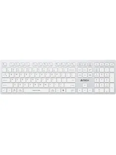 Клавиатура A4Tech Fstyler FBX50C белый USB BT (FBX50C WHITE)
