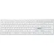 Клавиатура A4Tech Fstyler FBX50C белый USB BT (FBX50C WHITE)