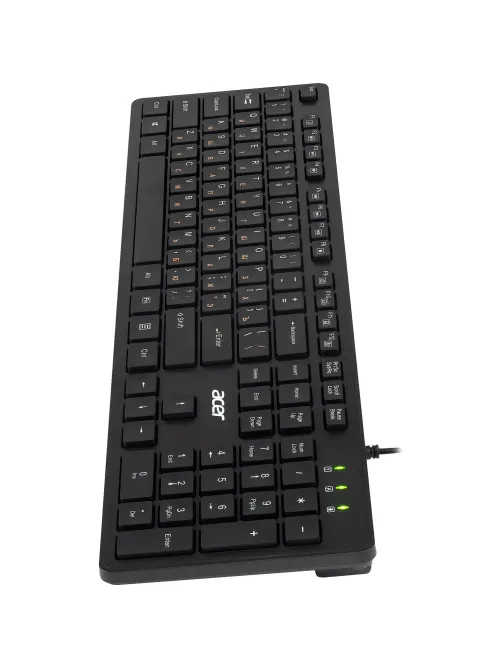 Клавиатура Acer OKW122 черный USB (ZL.KBDEE.00C)