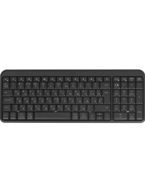 Клавиатура беспроводная Logitech K250 BT Graphite русская раскл(920-013452)