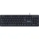 Клавиатура Defender Daily HB-162 RU проводн,черный,104кнопки+FN, 1.8м 45162