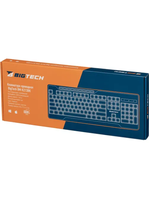 Клавиатура Bigtech BM-K213BK