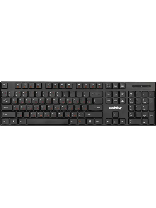 Клавиатура Smartbuy ONE 238 WLS мультимедийная черная (SBK-238AG-K)