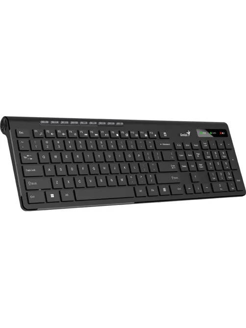 Клавиатура Genius SlimStar 7230, беспроводная мультимедийная, черный