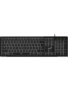 Клавиатура Genius проводн. SlimStar 820 черный