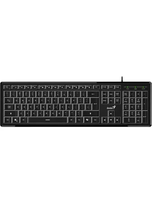 Клавиатура Genius проводн. SlimStar 820 черный